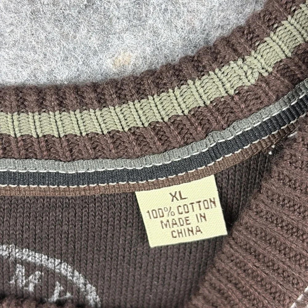 Tommy Bahama Crewneck Brown Pullover Men's Sweater Size XL